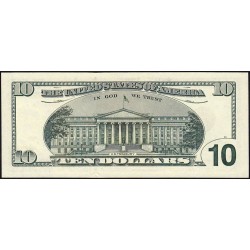 Etats Unis - Pick 511_1 - 10 dollars - Série CD A - 2001 - Cleveland - Etat : pr.NEUF