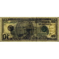 Etats Unis - Pick 511_1 - 10 dollars - Série CD A - 2001 - Cleveland - Etat : pr.NEUF