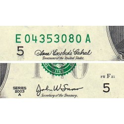 Etats Unis - Pick 516b - 2 dollars - Série E A - 2003 A - Richmond - Etat : NEUF