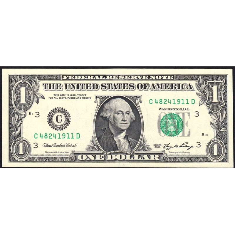 Etats Unis - Pick 523a_1 - 1 dollar - Série C D - 2006 - Philadelphie - Etat : NEUF