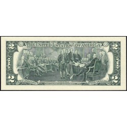 Etats Unis - Pick 530A - 2 dollars - Série B A - 2009 - New York - Etat : NEUF