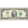 Etats Unis - Pick 530A - 2 dollars - Série B A - 2009 - New York - Etat : NEUF