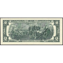 Etats Unis - Pick 530A - 2 dollars - Série B A - 2009 - New York - Etat : NEUF