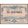 Alais (Alès) - Pirot 4-7 - 50 centimes - Série KK - 30/03/1916 - Etat : TTB+