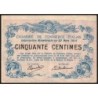 Alais (Alès) - Pirot 4-7 - 50 centimes - Série KK - 30/03/1916 - Etat : TTB+