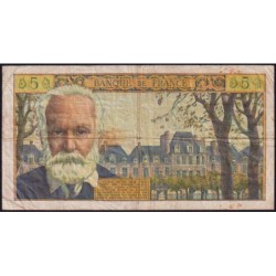 F 56-03 - 15/10/1959 - 5 nouv. francs - Victor Hugo - Série Z.16 - Etat : TB-