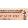 Belfort - Pirot 23-48b - 50 centimes - Série 33 - 21/12/1918 - Etat : TTB+