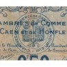 Caen & Honfleur - Pirot 34-4 - 50 centimes - Série 003 - 1915 - Etat : TB-