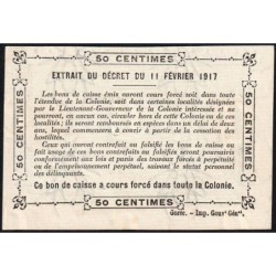 Colonie du Sénégal - Pick 1a - 50 centimes - Série A-71 - 11/02/1917 - Etat : pr.NEUF