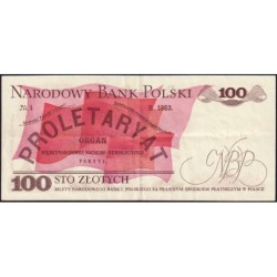 Pologne - Pick 143a_1 - 100 zlotych - Série E - 15/01/1975 - Etat : TTB