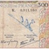 F 29-01 - 06/10/1938 - 300 francs - Série K - Etat : AB