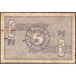 Allemagne RFA - Pick 11_1 - 5 pfennig - 1948 - Etat : TB