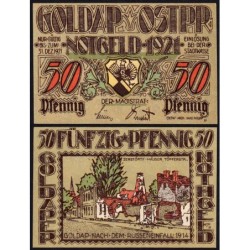 Pologne - Notgeld - Goldap - 50 pfennig - 1922 - Etat : NEUF