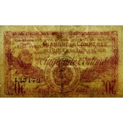 Blois (Loir-et-Cher) - Pirot 28-5 variété - 50 centimes - 03/10/1916 - Etat : TB+