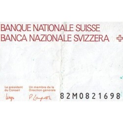 Suisse - Pick 53d_1 - 10 francs - Série 82M - 1982 - Etat : TB+