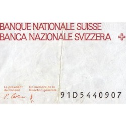 Suisse - Pick 53j_3 - 10 francs - Série 91D - 19199182 - Etat : TTB-