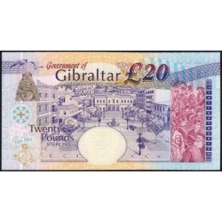 Gibraltar - Pick 31a - 20 pounds - Série CCC - 04/082004 - Commémoratif - Etat : NEUF