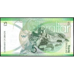 Gibraltar - Pick 35 - 5 pounds - Série A/AA - 01/01/2011 - Etat : NEUF