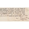 Saône-et-Loire - Mâcon - Louis XIV - Revenus casuels 1685 - 26 livres - Etat : TTB+