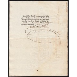 Saône-et-Loire - Mâcon - Louis XIV - Revenus casuels 1696 - 25 livres - Etat : TTB+