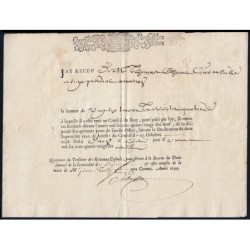 Saône-et-Loire - Mâcon - Louis XIV - Revenus casuels 1699 - 26 livres - Etat : TTB+