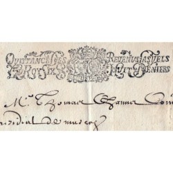 Saône-et-Loire - Mâcon - Louis XIV - Revenus casuels 1699 - 88 livres - Etat : TTB+