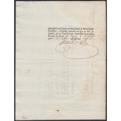 Saône-et-Loire - Mâcon - Louis XIV - Revenus casuels 1702 - 26 livres - Etat : SUP