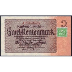 Allemagne RDA - Pick 2 - 2 deutsche mark - 1948 - Série J - Etat : SUP