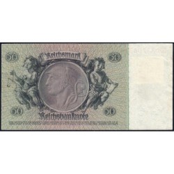 Allemagne RDA - Pick 6b - 50 deutsche mark - 1948 - Sans lettre - Série K - Etat : TTB