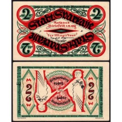 Allemagne - Notgeld - Bielefeld - 2 mark - Série B - 01/12/1918 - Etat : SUP