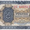 Allemagne RDA - Pick 8b_2 - 50 pfennig - 1948 - Série BE - Etat : NEUF