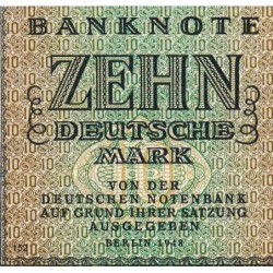 Allemagne RDA - Pick 12b - 10 deutsche mark - 1948 - Série RS - Etat : NEUF