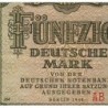 Allemagne RDA - Pick 14b - 50 deutsche mark - 1948 - Série AB - Etat : TB