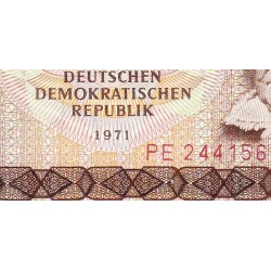 Allemagne RDA - Pick 28a - 10 mark der DDR - 1971 (1975) - Série PE - Etat : TTB