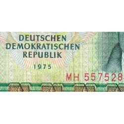 Allemagne RDA - Pick 29a - 20 mark der DDR - 1975 - Série MH - Etat : TB-