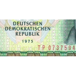 Allemagne RDA - Pick 29b - 20 mark der DDR - 1975 (1986) - Série TP - Etat : NEUF