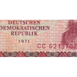 Allemagne RDA - Pick 30a - 50 mark der DDR - 1971 (1973) - Série CC - Etat : B+