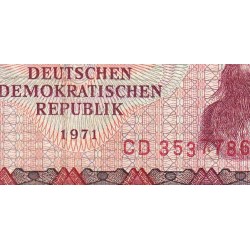 Allemagne RDA - Pick 30a - 50 mark der DDR - 1971 (1973) - Série CD - Etat : TB