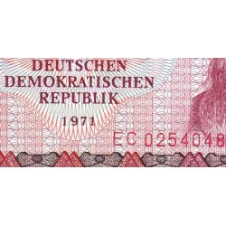 Allemagne RDA - Pick 30a - 50 mark der DDR - 1971 (1973) - Série EC - Etat : SUP