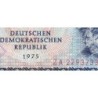 Allemagne RDA - Pick 31ar (rempl.) - 100 mark der DDR - 1975 (1978) - Série ZA - Etat : TB