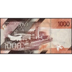 Kenya - Pick 56a - 1'000 shillings - Série BZ - 2019 - Etat : NEUF