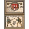 Allemagne - Notgeld - Langensalza - 50 pfennig - Type 6 - 1921 - Etat : SPL