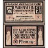 Allemagne - Notgeld - Lauestein - 10 pfennig - 06/1921 - Etat : SPL