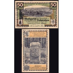 Allemagne - Notgeld - Lehesten - 50 pfennig - Type 5 - 06/1921 - Etat : TB