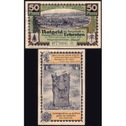 Allemagne - Notgeld - Lehesten - 50 pfennig - Type 9 - 06/1921 - Etat : SUP+