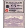 Allemagne - Notgeld - Linz - 25 pfennig - 01/07/1921 - Etat : NEUF