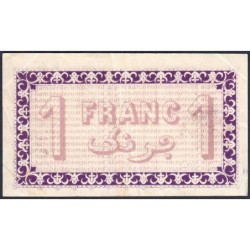 Algérie - Alger 137-1 - 1 franc - Série 266 - 03/09/1914 - Etat : TTB