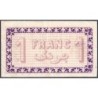 Algérie - Alger 137-1 - 1 franc - Série 266 - 03/09/1914 - Etat : TTB