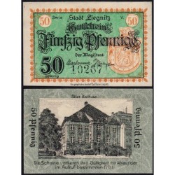 Pologne - Notgeld - Liegnitz (Legnica) - 50 pfennig - Série V - 1920 - Etat : pr.NEUF