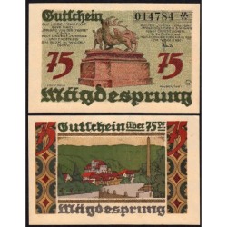 Allemagne - Notgeld - Harzgerode - 75 pfennig - 07/07/1921 - Etat : pr.NEUF